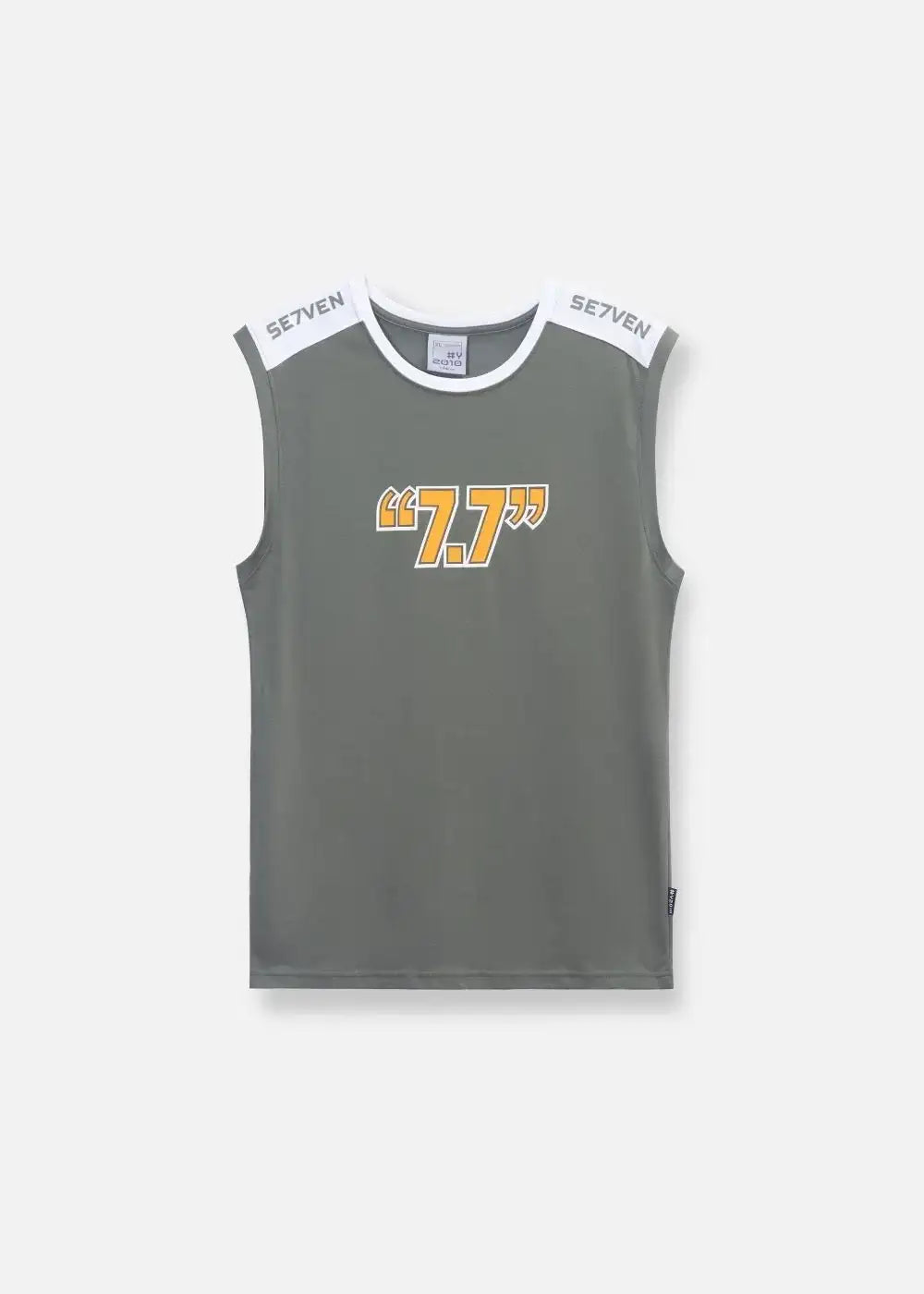 Áo Thun 3 Lỗ Cotton Thoáng Khí Seventy Seven 14 Xanh Lá Đậm - YaMe.vn
