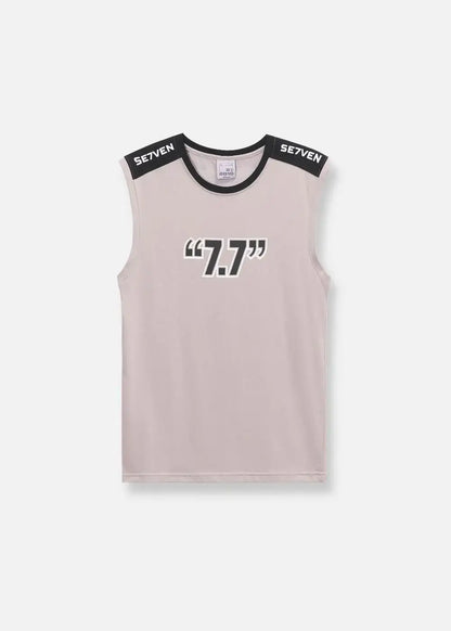 Áo Thun 3 Lỗ Cotton Thoáng Khí Seventy Seven 14 Nâu Nhạt - YaMe.vn