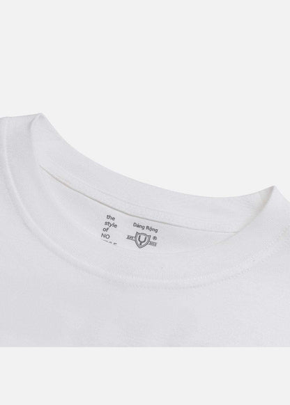 Áo Thun Graphic Mềm Mại Thoáng Mát No Style M6 Trắng - YaMe.vn
