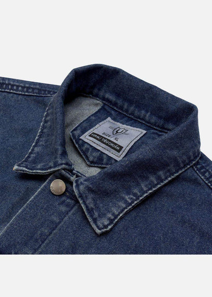 Áo Khoác Jeans Classic Bền The Original 36 Xanh Dương Đậm - YaMe.vn