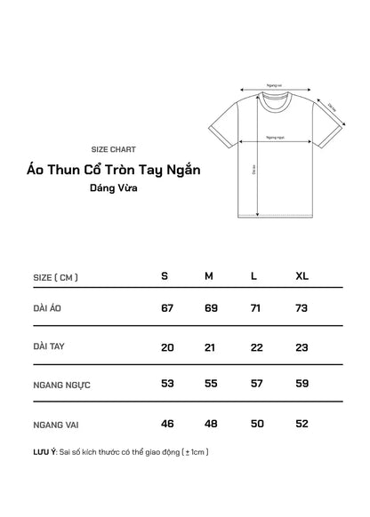 Áo Thun Tay Ngắn Cotton No Style M103 Xám - YaMe.vn