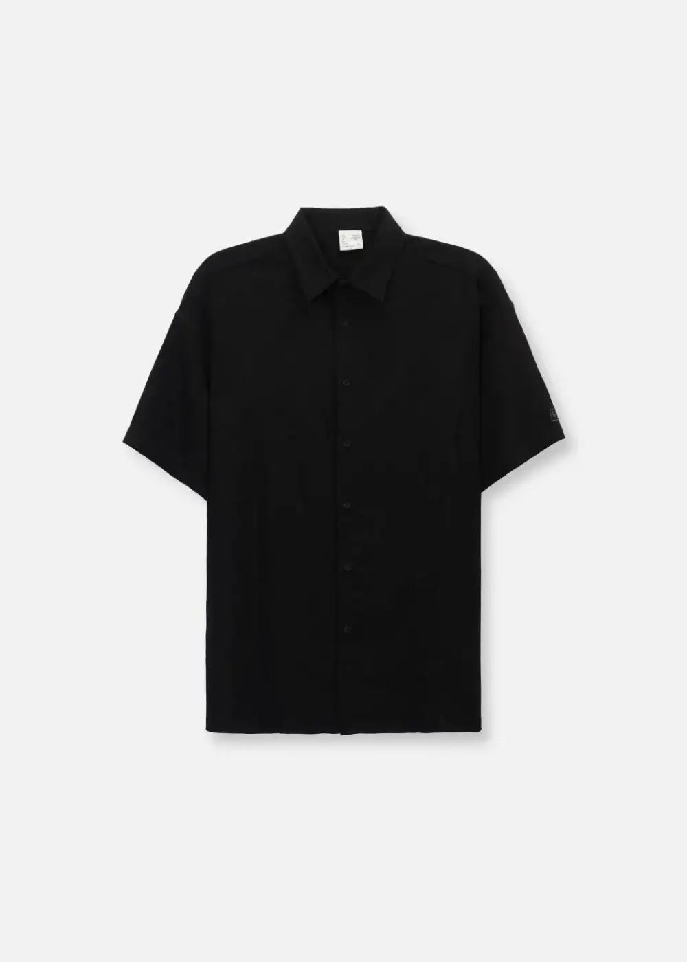 Áo Sơ Mi Hiệu Ứng Linen Ít Nhăn No Style M117 Đen - YaMe.vn