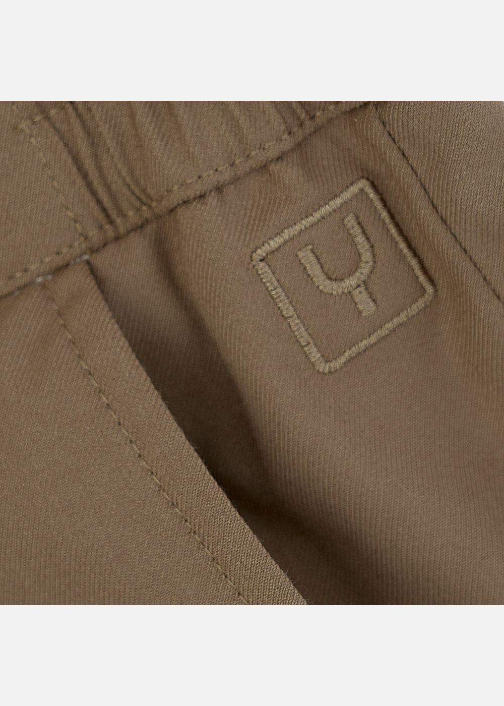 Quần Tây Casual Mềm Mại Non-Iron 010 Nâu - YaMe.vn