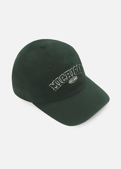 Nón Dad Hat Kaki Bền Bỉ MICHIGAN NS M142 Xanh Lá Đậm - YaMe.vn