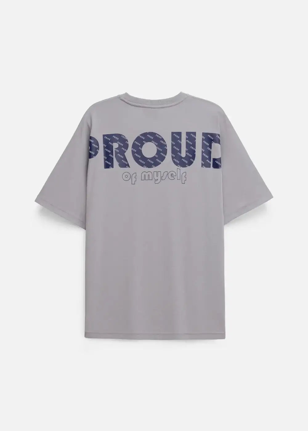 Áo Thun Tay Ngắn Cotton No Style M120 Xám - YaMe.vn