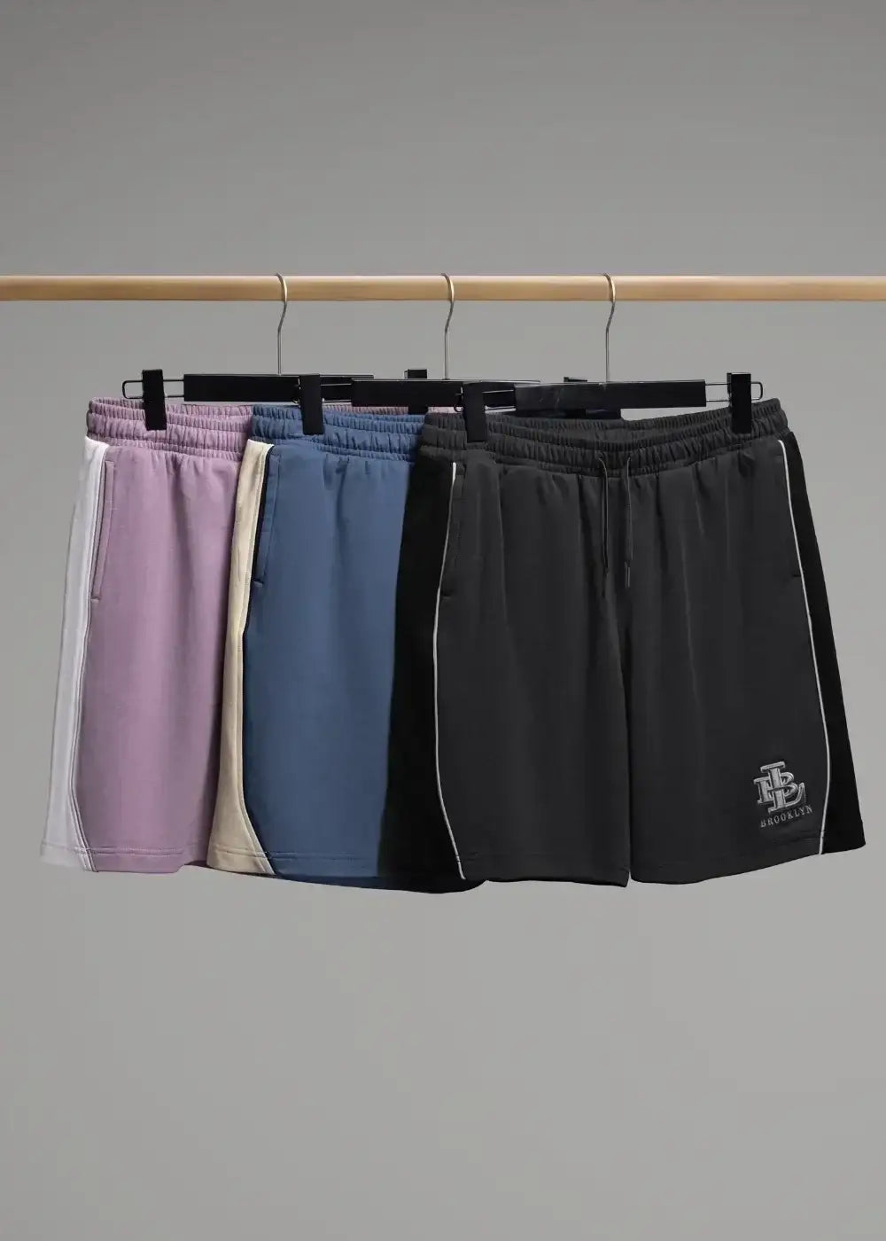 Quần Short Thun 7 Inch Cotton Thoáng Mát No Style M123 Xanh Dương - YaMe.vn