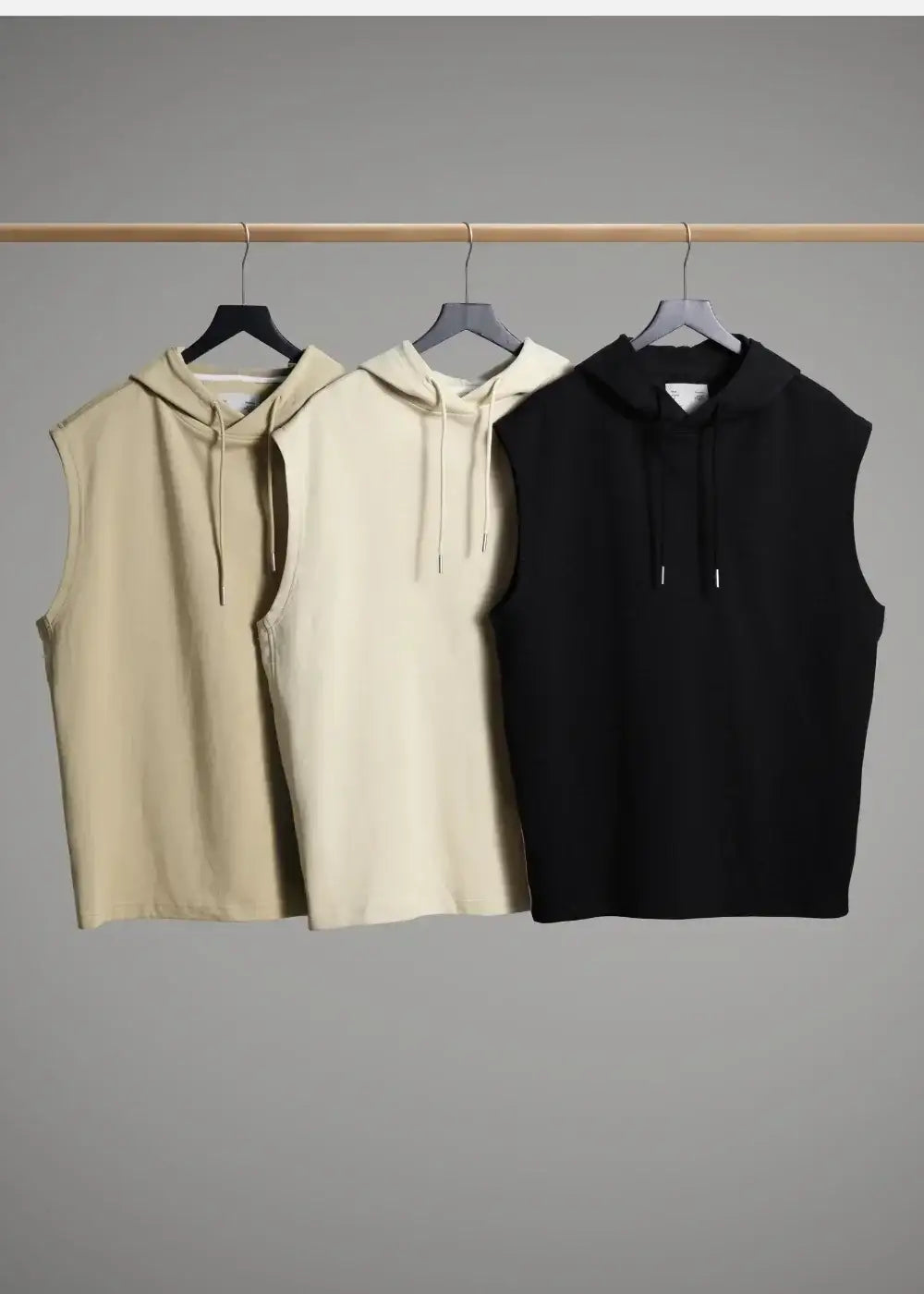 Áo Khoác Hoodie 3 Lỗ Streetwear Unisex No Style M126 Đen - YaMe.vn
