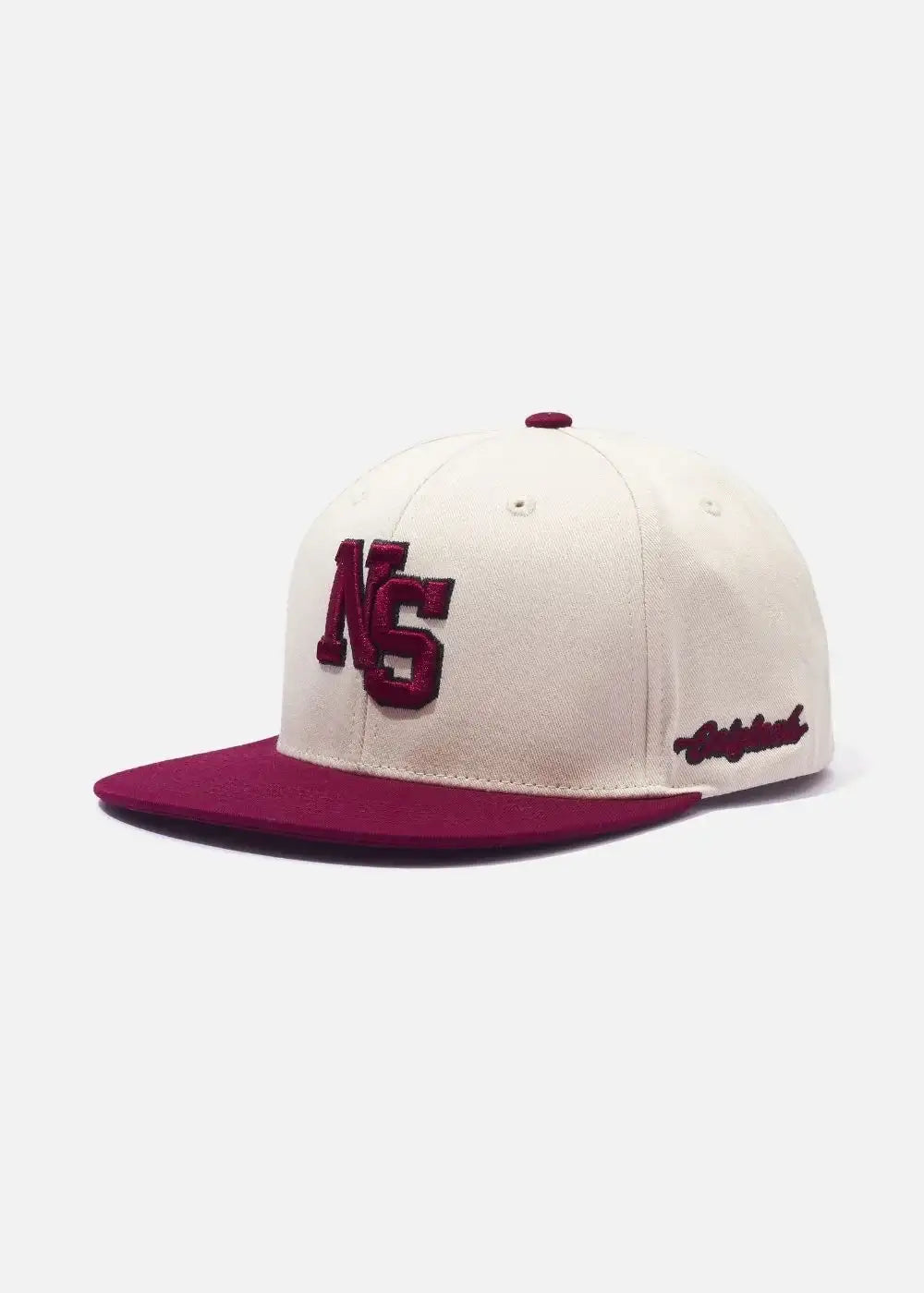 Nón Snapback Kaki Đứng Form NS M148 Be Đỏ - YaMe.vn