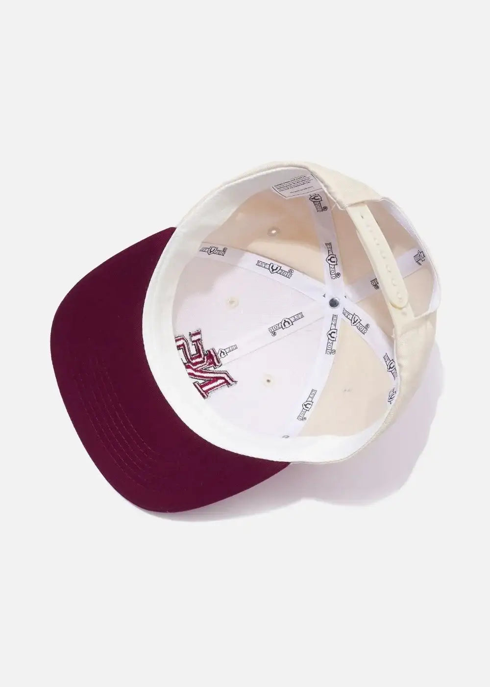Nón Snapback Kaki Đứng Form NS M148 Be Đỏ - YaMe.vn