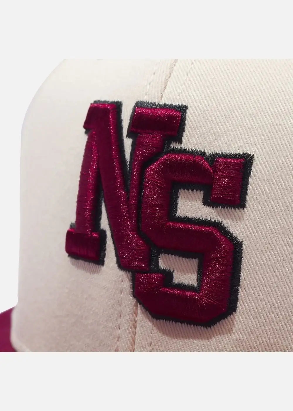 Nón Snapback Kaki Đứng Form NS M148 Be Đỏ - YaMe.vn