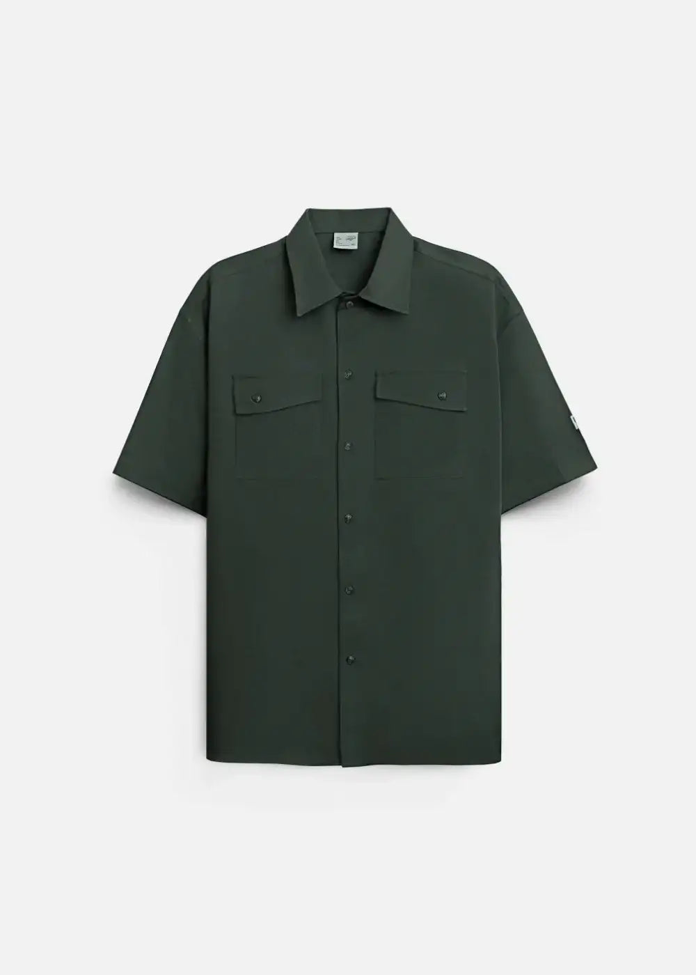 Áo Sơ Mi Tay Ngắn No Style M150 Xanh Lá Đậm - YaMe.vn