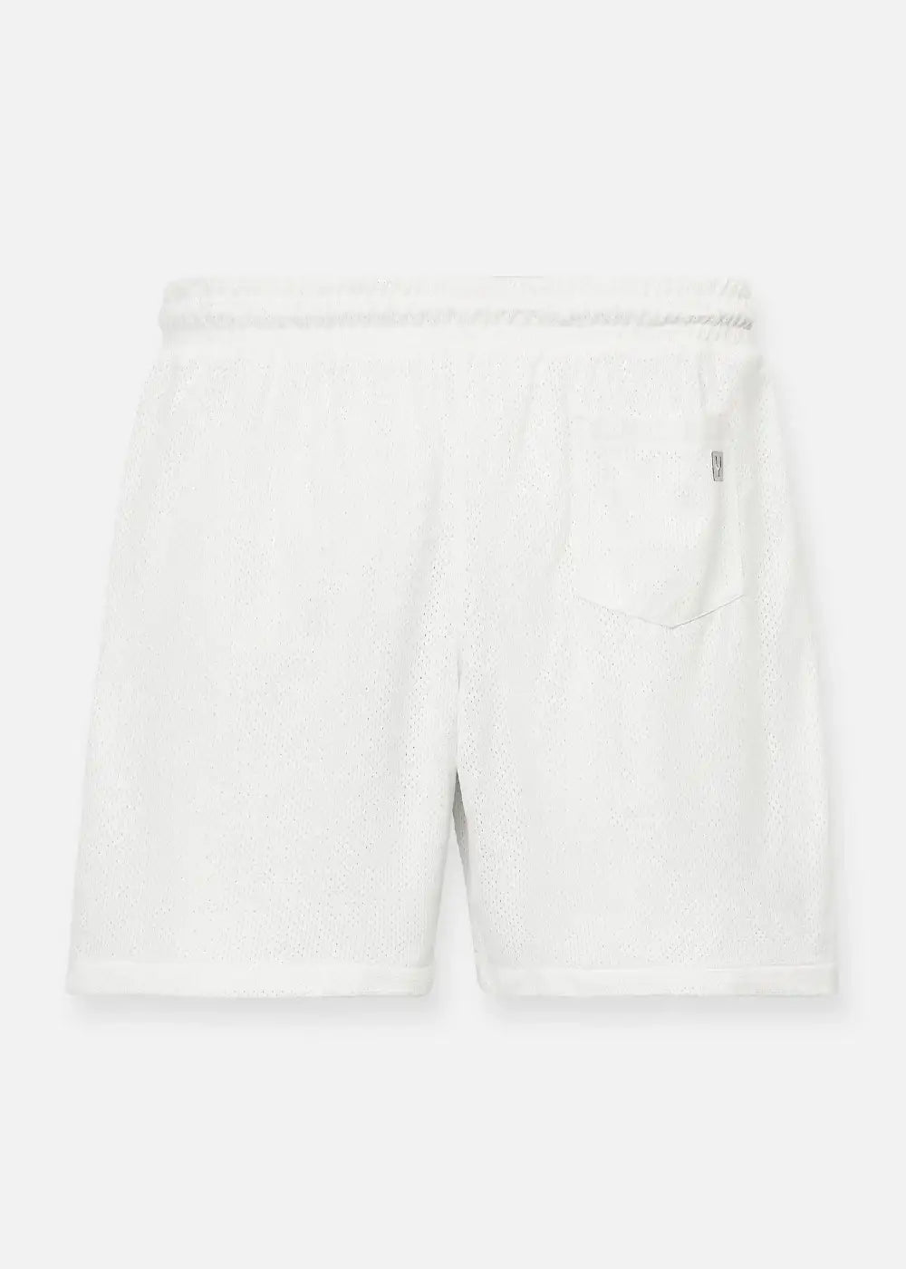 Quần Short 5 Inch Vải Mesh Thoáng Khí No Style M153 Trắng - YaMe.vn