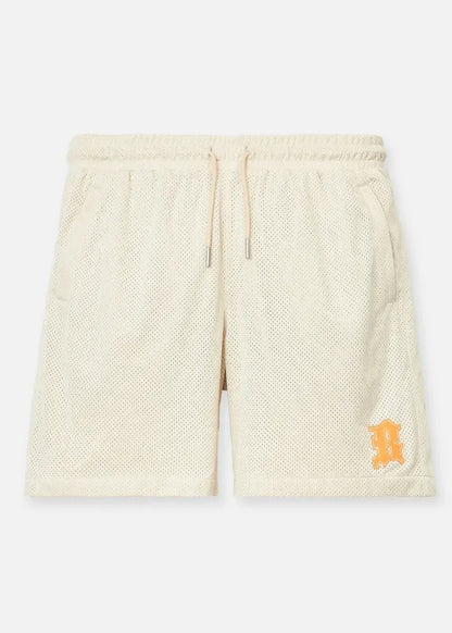 Quần Short 5 Inch Vải Mesh Thoáng Khí No Style M153 Be - YaMe.vn