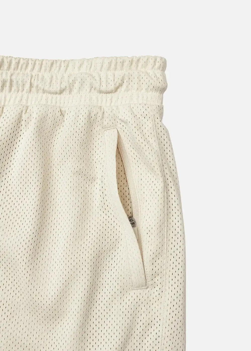 Quần Short 5 Inch Vải Mesh Thoáng Khí No Style M153 Be - YaMe.vn