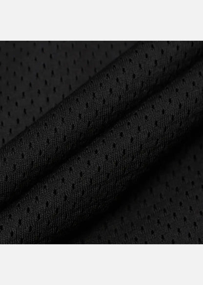Quần Short 5 Inch Vải Mesh Thoáng Khí No Style M153 Đen - YaMe.vn