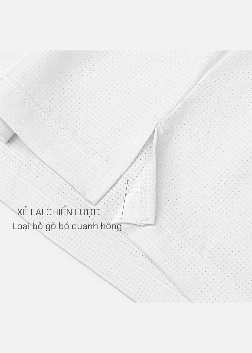 Áo Thun 3 Lỗ Thể Thao Ultra Stretch The Trainer 007 Trắng - YaMe.vn