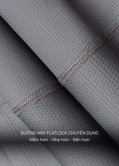 Áo Thun 3 Lỗ Thể Thao Ultra Stretch The Trainer 007 Xám - YaMe.vn