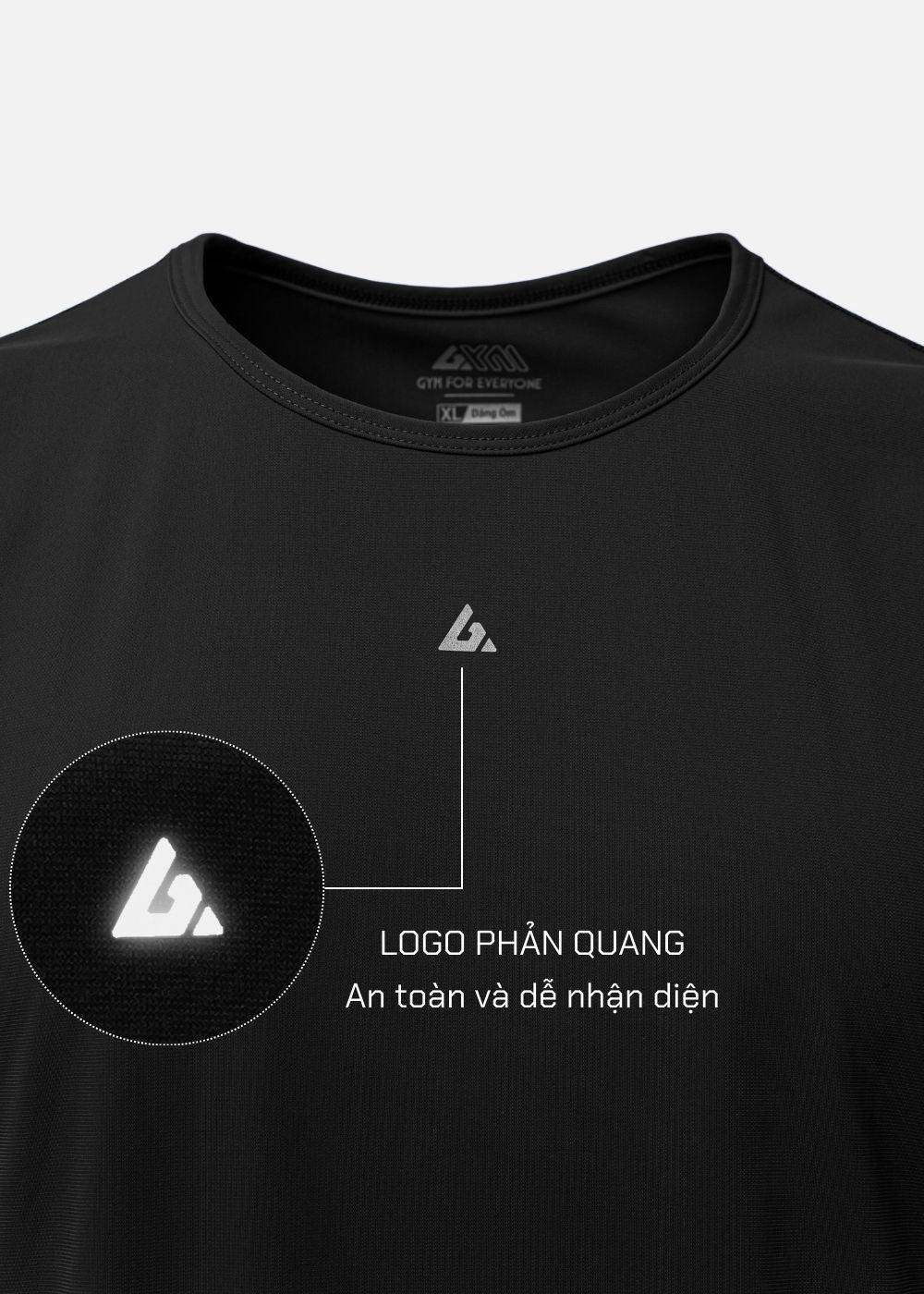 Áo Thun 3 Lỗ Thể Thao Ultra Stretch The Trainer 011 Đen - YaMe.vn