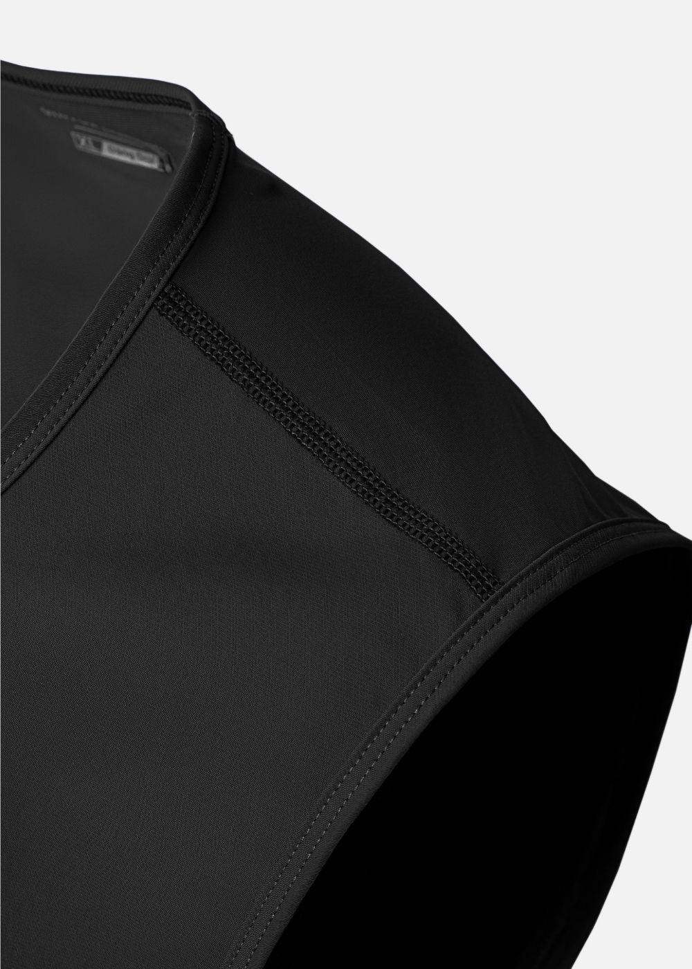 Áo Thun 3 Lỗ Thể Thao Ultra Stretch The Trainer 011 Đen - YaMe.vn