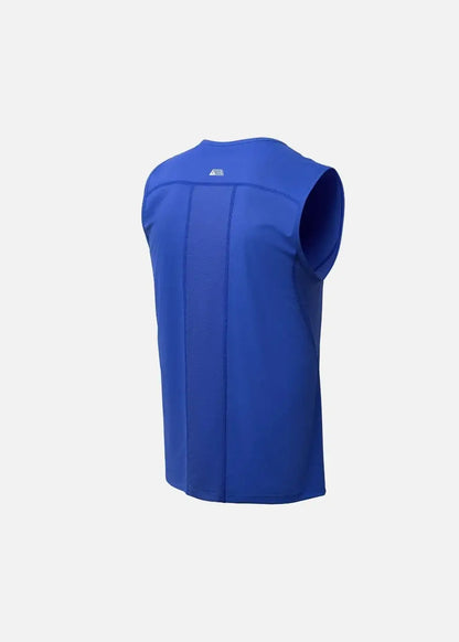 Áo Thun 3 Lỗ Thể Thao Ultra Stretch The Trainer 011 Xanh Dương - YaMe.vn