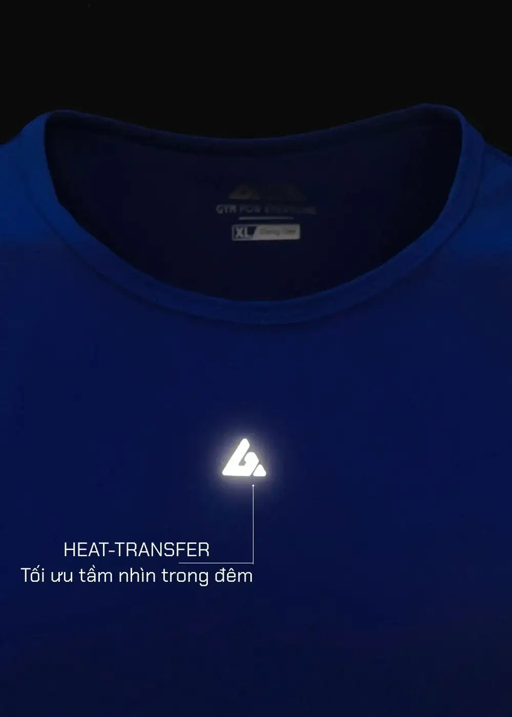 Áo Thun 3 Lỗ Thể Thao Ultra Stretch The Trainer 011 Xanh Dương - YaMe.vn