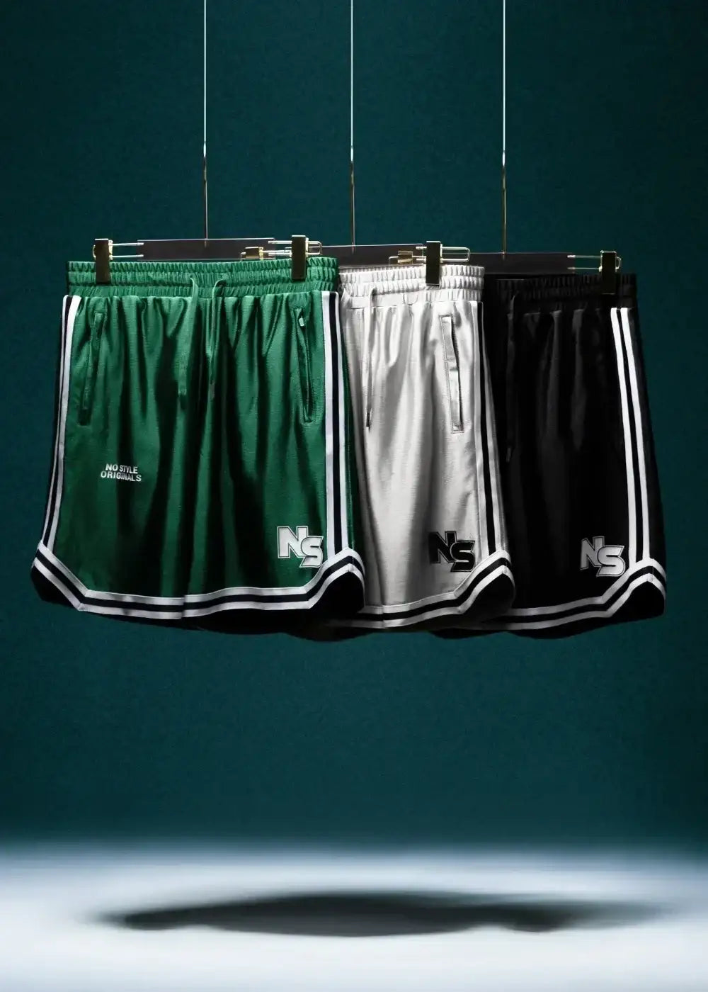 Quần Short Thun Vải Shiny Ít Nhăn No Style M157 Xanh Lá - YaMe.vn