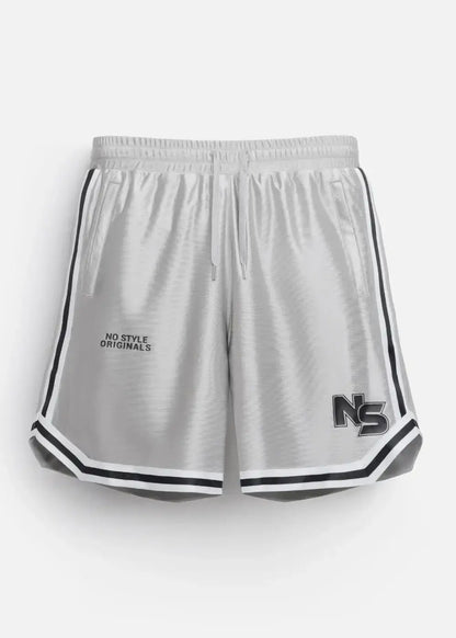 Quần Short Thun Vải Shiny Ít Nhăn No Style M157 Xám Nhạt - YaMe.vn