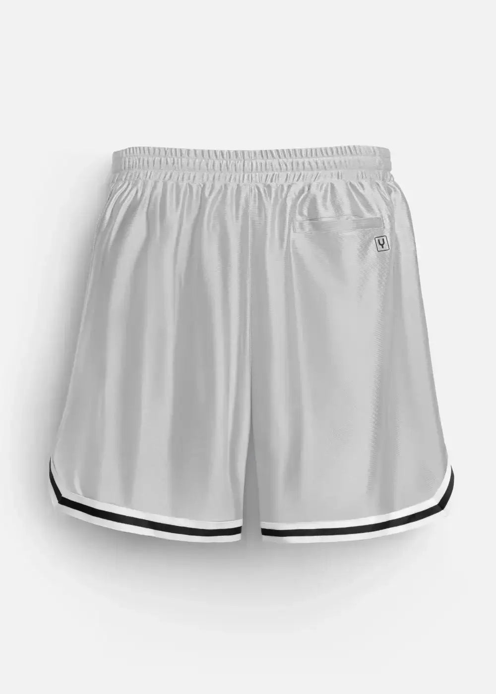 Quần Short Thun Vải Shiny Ít Nhăn No Style M157 Xám Nhạt - YaMe.vn