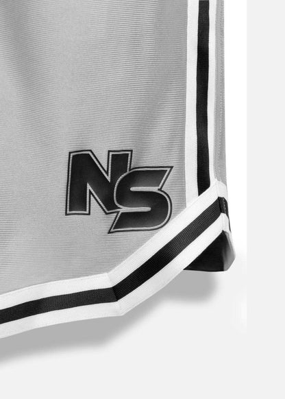 Quần Short Thun Vải Shiny Ít Nhăn No Style M157 Xám Nhạt - YaMe.vn