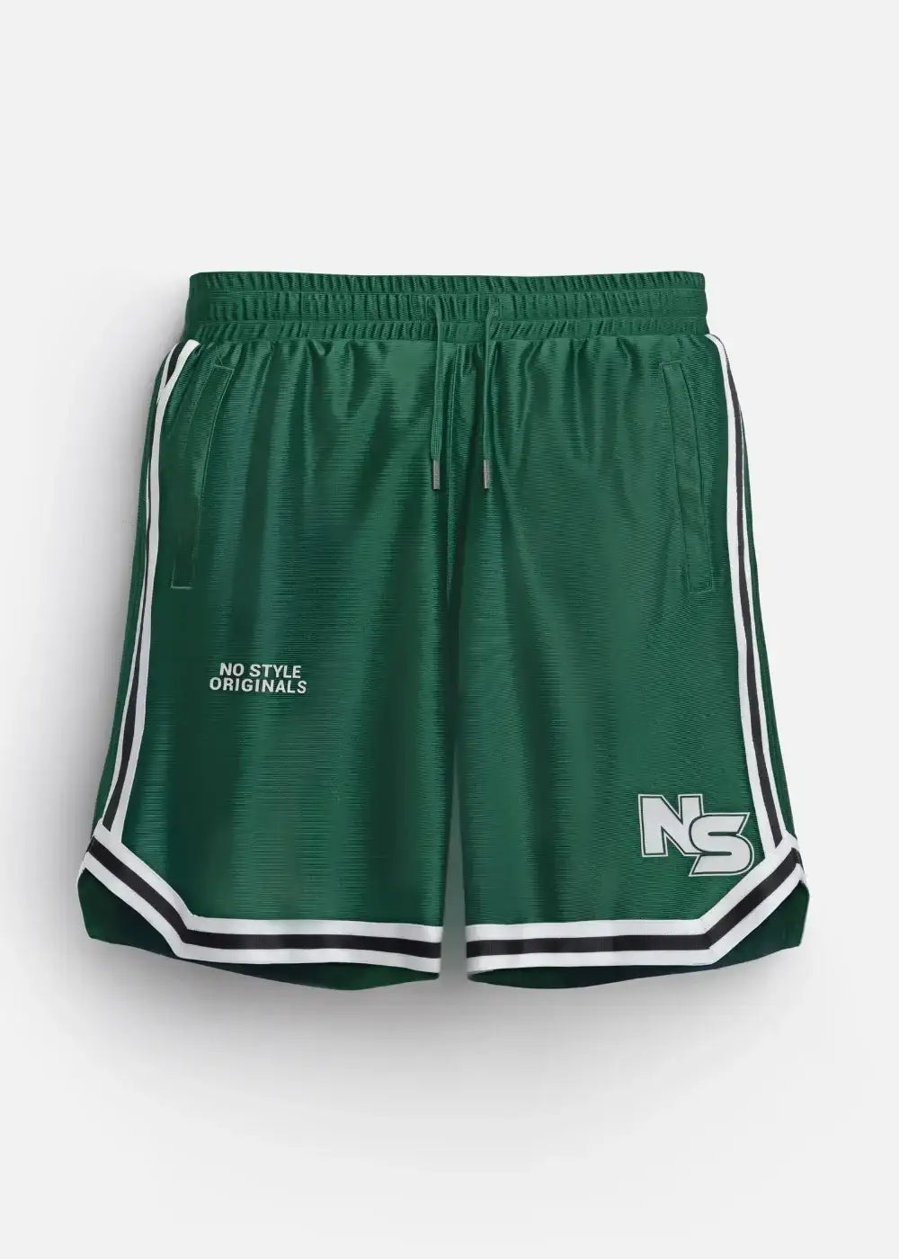 Quần Short Thun Vải Shiny Ít Nhăn No Style M157 Xanh Lá - YaMe.vn