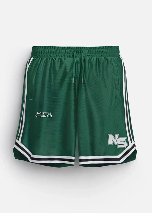 Quần Short Thun Vải Shiny Ít Nhăn No Style M157 Xanh Lá - YaMe.vn