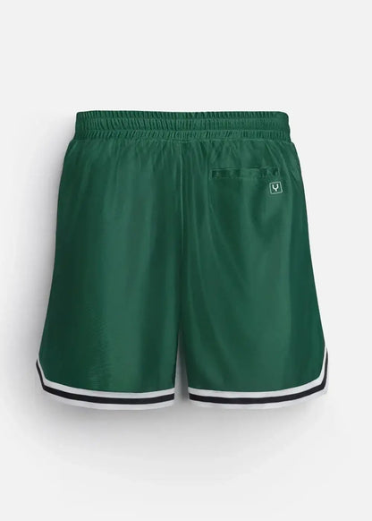 Quần Short Thun Vải Shiny Ít Nhăn No Style M157 Xanh Lá - YaMe.vn