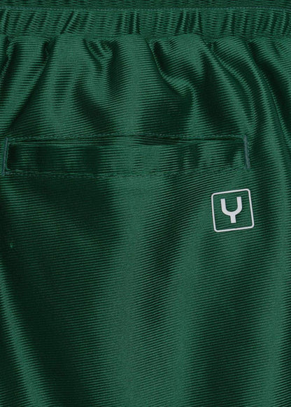 Quần Short Thun Vải Shiny Ít Nhăn No Style M157 Xanh Lá - YaMe.vn
