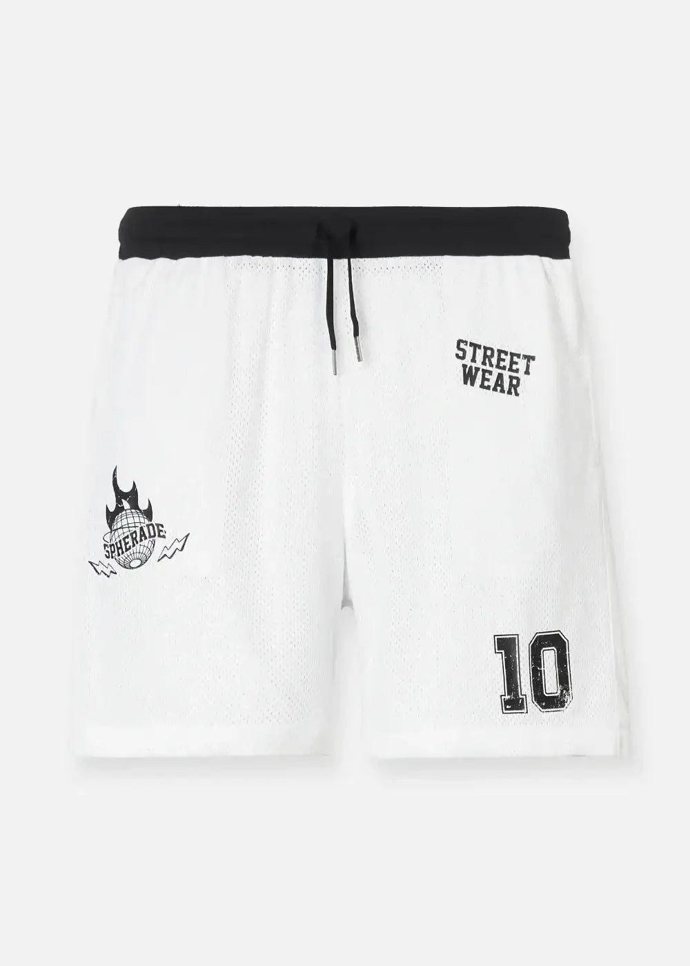 Quần Short Thun Vải Mesh Thoáng Mát No Style M158 Trắng - YaMe.vn