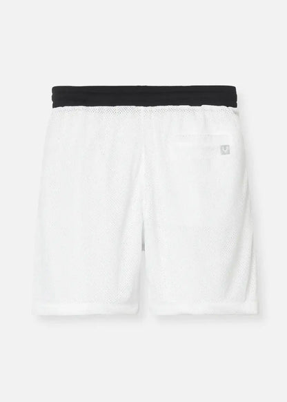 Quần Short Thun Vải Mesh Thoáng Mát No Style M158 Trắng - YaMe.vn