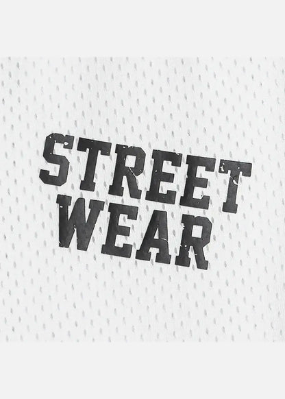 Quần Short Thun Vải Mesh Thoáng Mát No Style M158 Trắng - YaMe.vn