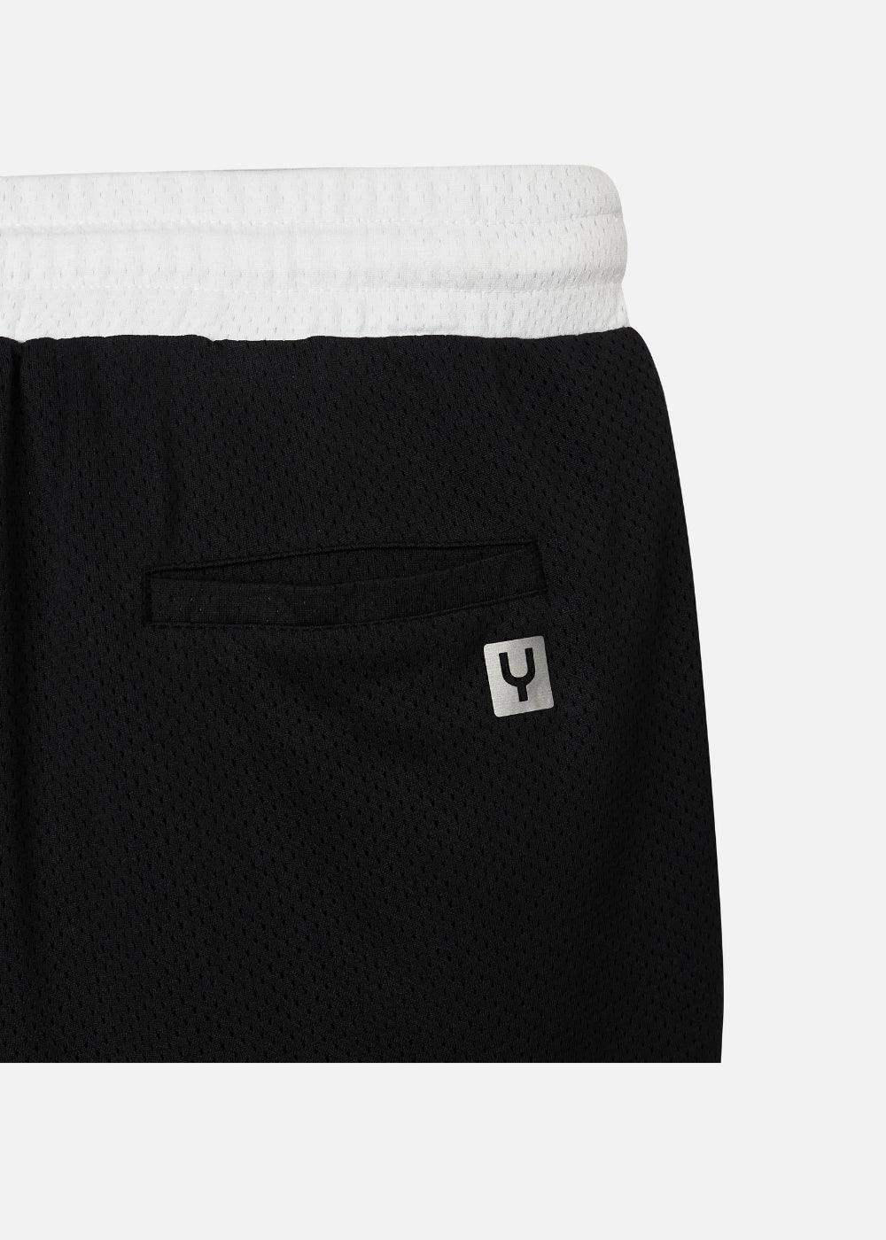 Quần Short Thun Vải Mesh Thoáng Mát No Style M158 Đen - YaMe.vn