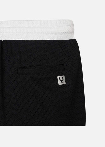 Quần Short Thun Vải Mesh Thoáng Mát No Style M158 Đen - YaMe.vn