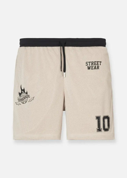 Quần Short Thun Vải Mesh Thoáng Mát No Style M158 Nâu Nhạt - YaMe.vn