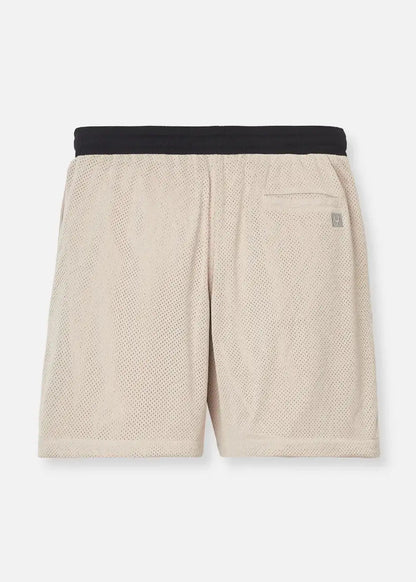 Quần Short Thun Vải Mesh Thoáng Mát No Style M158 Nâu Nhạt - YaMe.vn