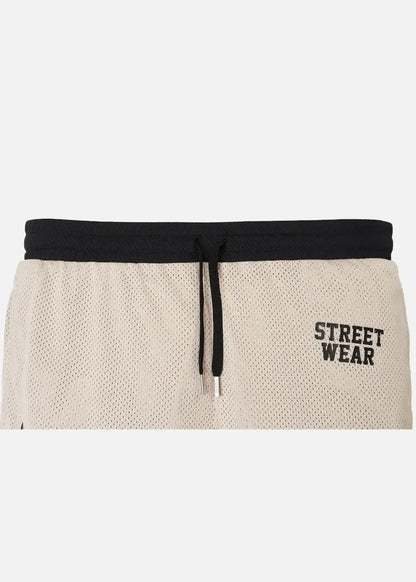 Quần Short Thun Vải Mesh Thoáng Mát No Style M158 Nâu Nhạt - YaMe.vn