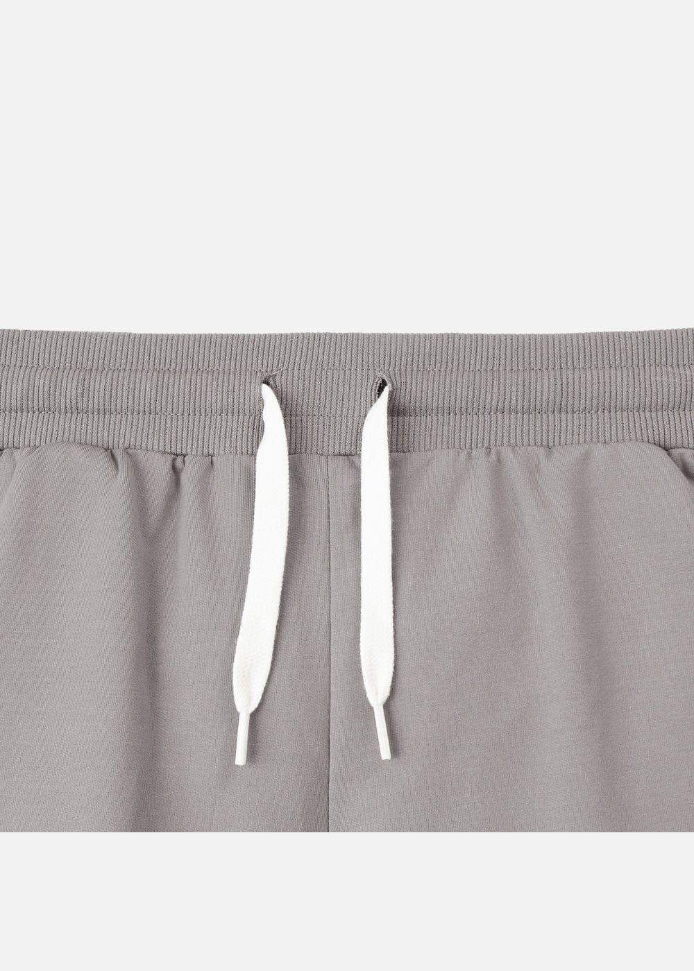 Quần Short Thun 9 Inch Mềm Mịn Mát The Minimalist 009 Xám - YaMe.vn