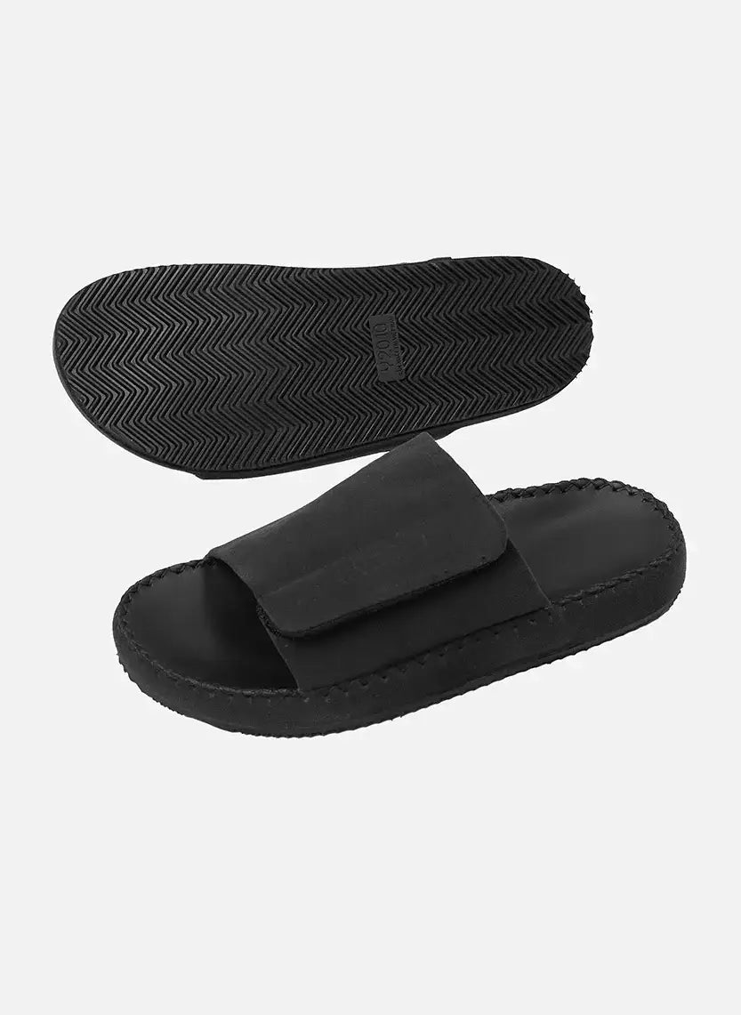 Dép Đế Cao Slide Slipper #Y2010 15 Đen - YaMe.vn