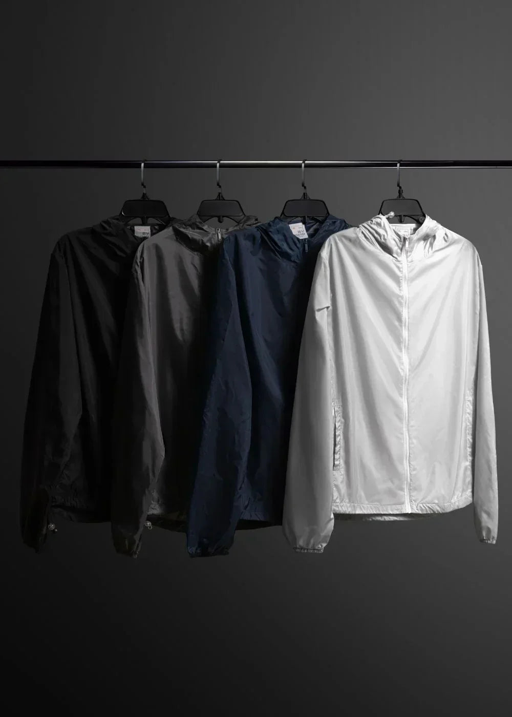 Áo Khoác Gió Parka Siêu Nhẹ Gấp Gọn Thông Minh Non Branded 046 Xám Đậm - YaMe.vn