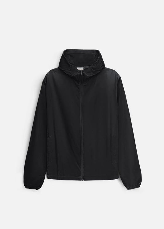 Áo Khoác Gió Parka Siêu Nhẹ Gấp Gọn Thông Minh Non Branded 046 Đen - YaMe.vn