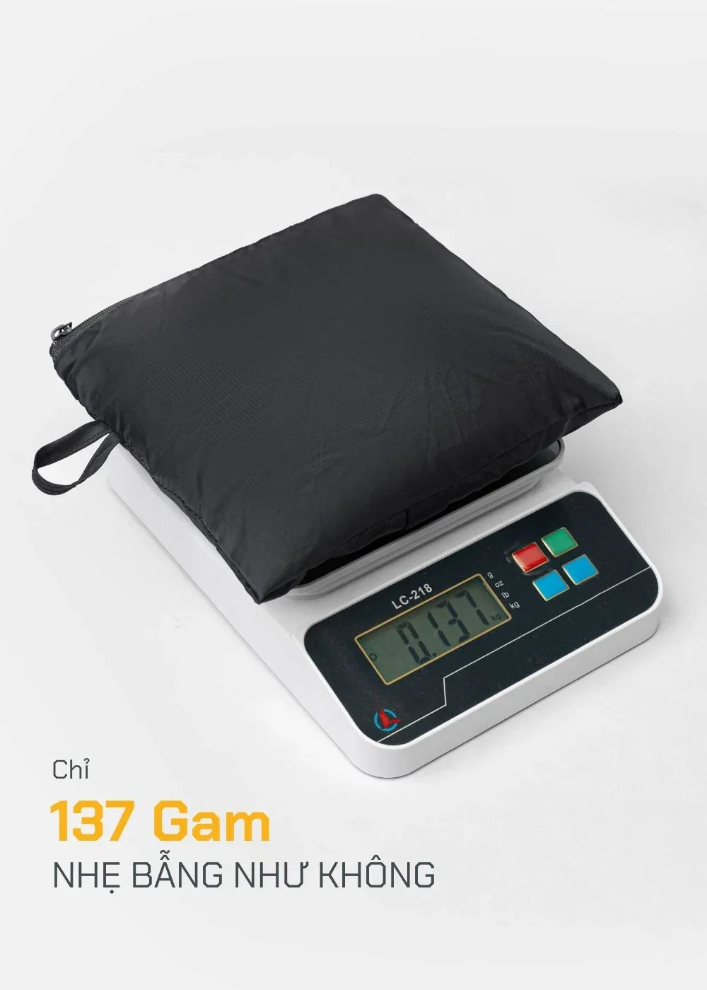 Áo Khoác Gió Parka Siêu Nhẹ Gấp Gọn Thông Minh Non Branded 046 Xám Đậm - YaMe.vn