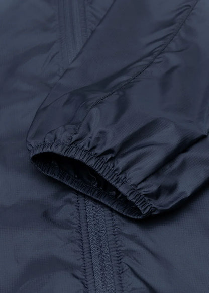 Áo Khoác Gió Parka Siêu Nhẹ Gấp Gọn Thông Minh Non Branded 046 Xanh Dương Đậm - YaMe.vn