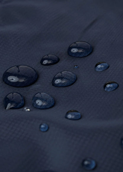 Áo Khoác Gió Parka Siêu Nhẹ Gấp Gọn Thông Minh Non Branded 046 Xanh Dương Đậm - YaMe.vn