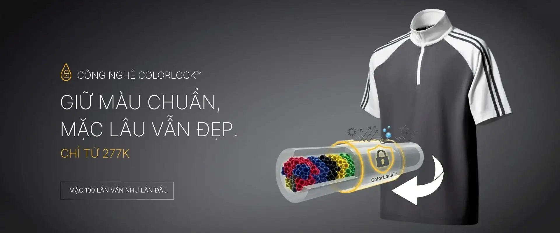 Công Nghệ ColorLock™ (Trang Phục Khóa Màu Tiên Tiến)