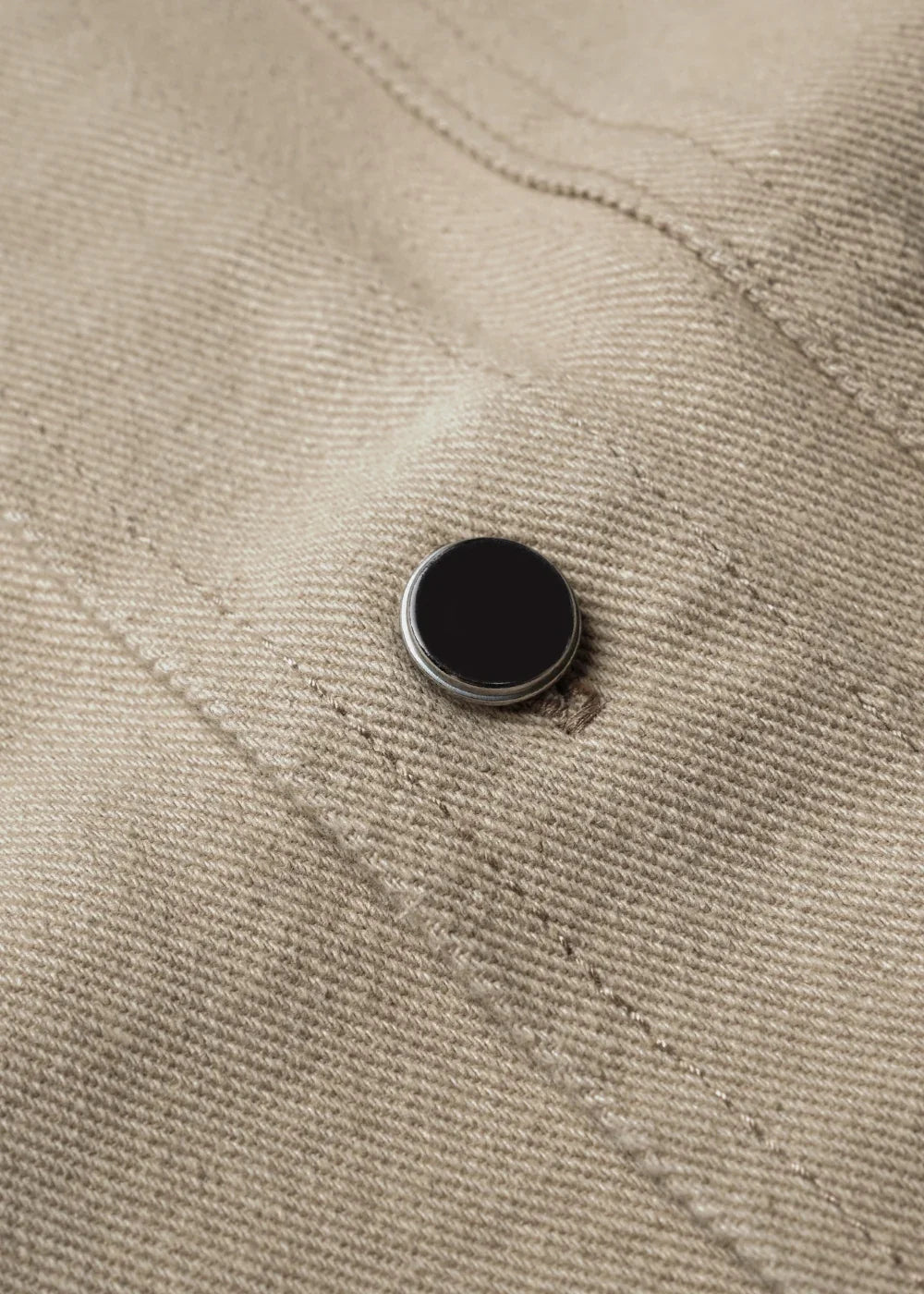 Áo Sơ Mi Tay Ngắn Dáng Giấu Bụng DurableTex™ Vải Dày Dặn Đứng Form Multi Color Jean 003 Màu Nâu Nhạt Dáng Rộng Rãi F4